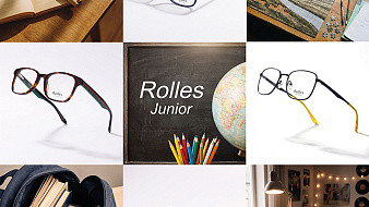 Новая коллекция детских медицинских оправ Rolles Junior
